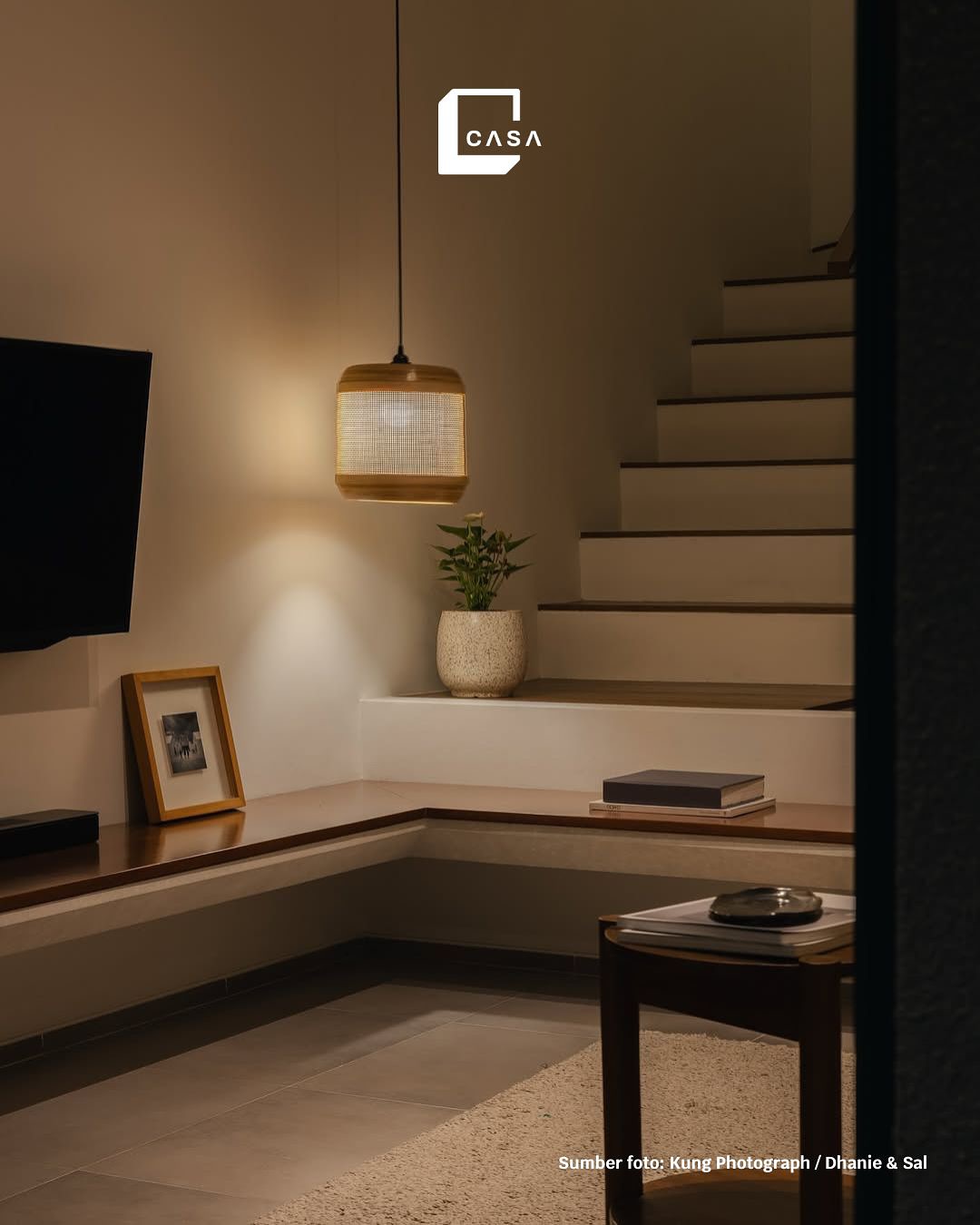 ukuran tangga minimalis untuk rumah kecil