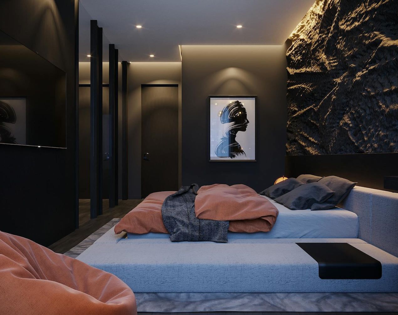 kamar aesthetic cowok