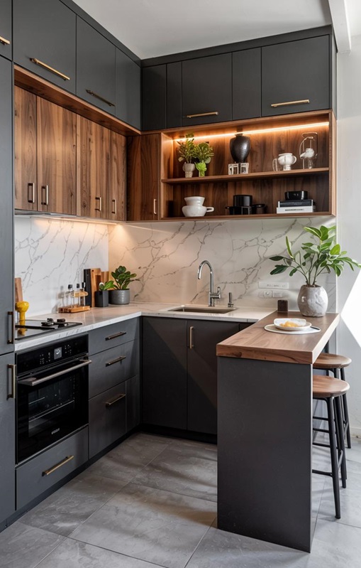 desain dapur minimalis 3x2