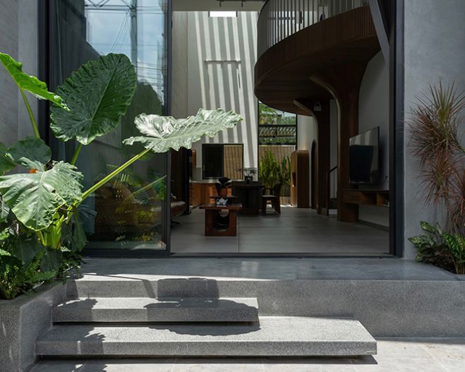 rumah impian pecinta motor vespa