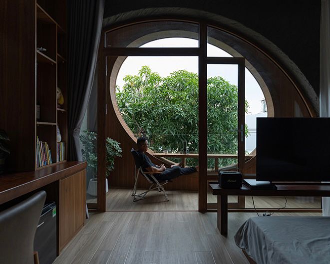 rumah impian pecinta motor vespa