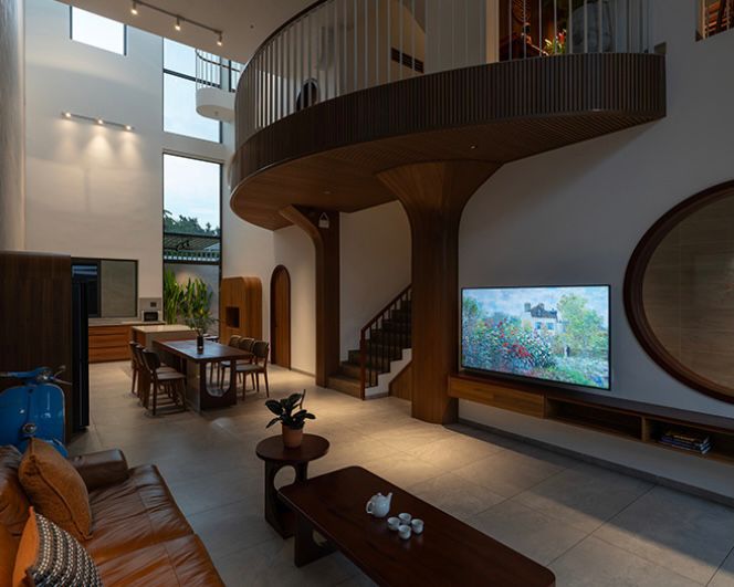 rumah impian pecinta motor vespa