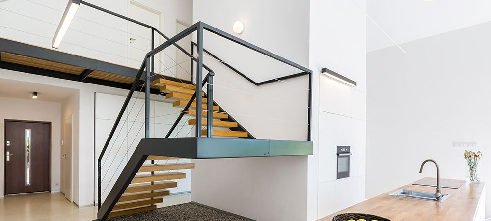 ukuran tangga minimalis untuk rumah kecil