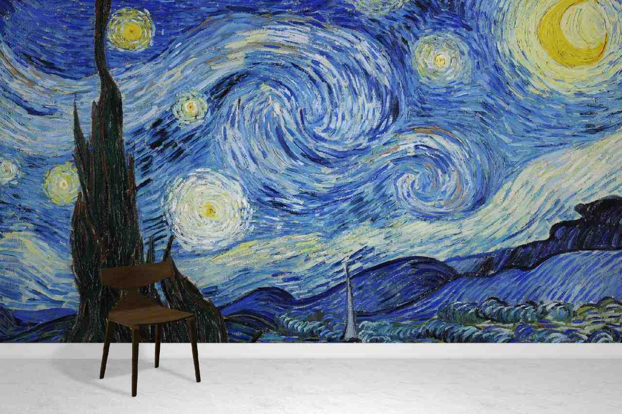 makna lukisan starry night