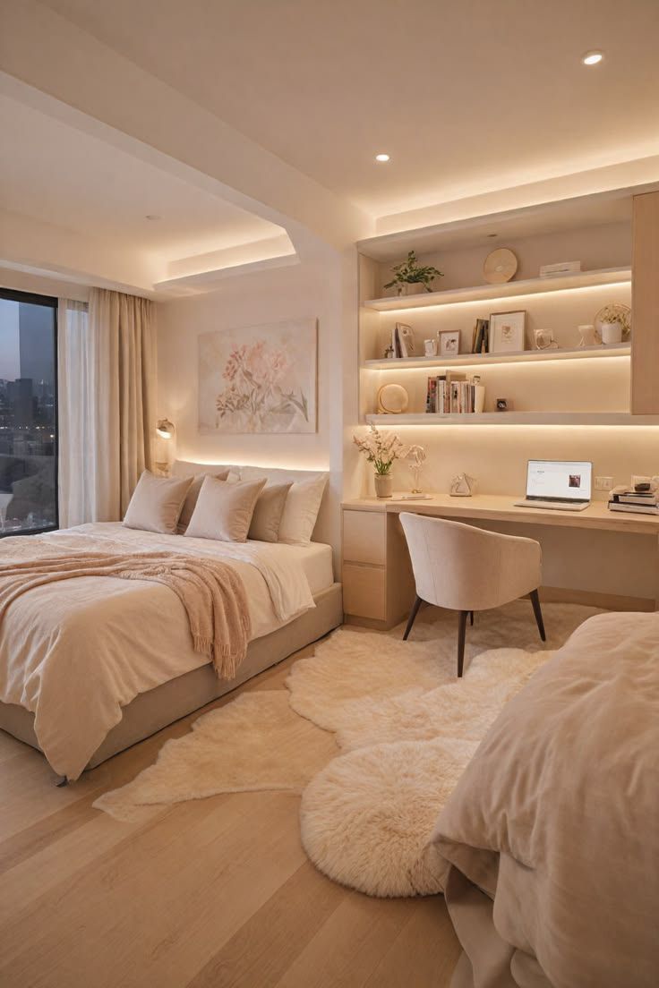 warna kamar aesthetic wanita