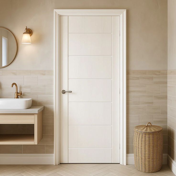 pintu kamar mandi aesthetic 
