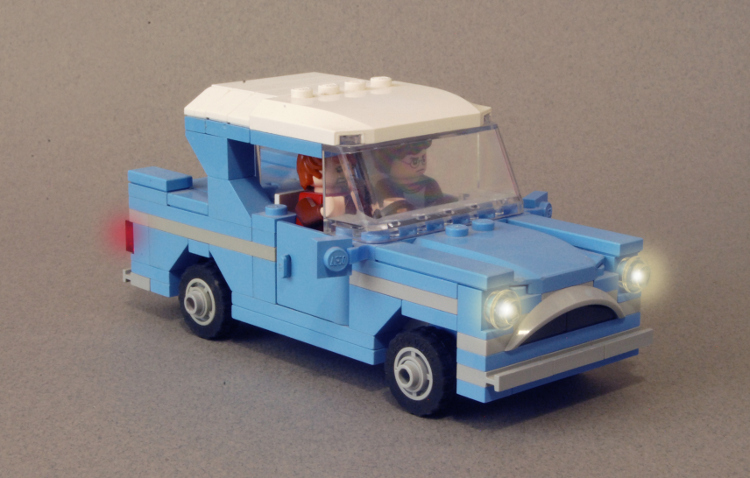 Lego Merakit Mobil Harry Potter untuk Orang Dewasa