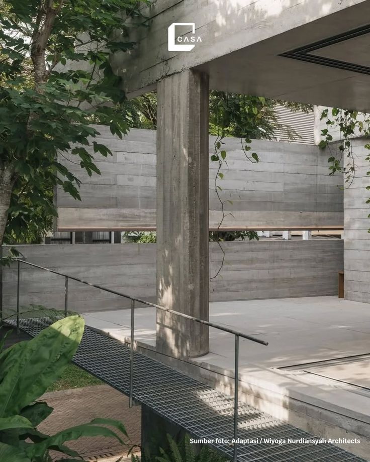 model tiang teras kotak minimalis