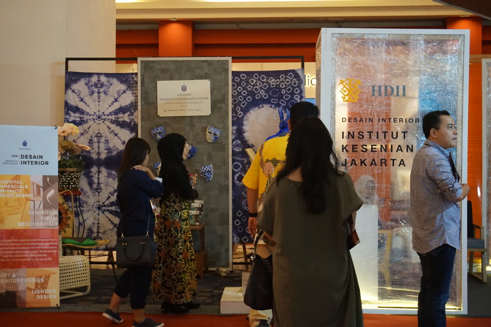 institut kesenian jakarta sebagai salah satu universitas yang turut serta dalam hospitality design expo 2018 / casa indonesia