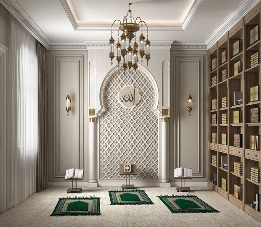 6 desain mushola dalam rumah, sambut ramadan lebih nyaman!
