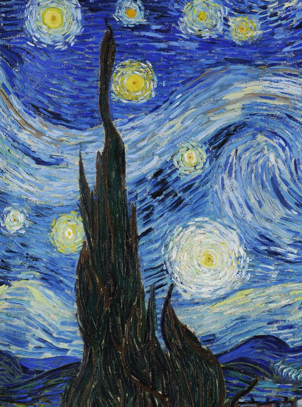 makna lukisan starry night