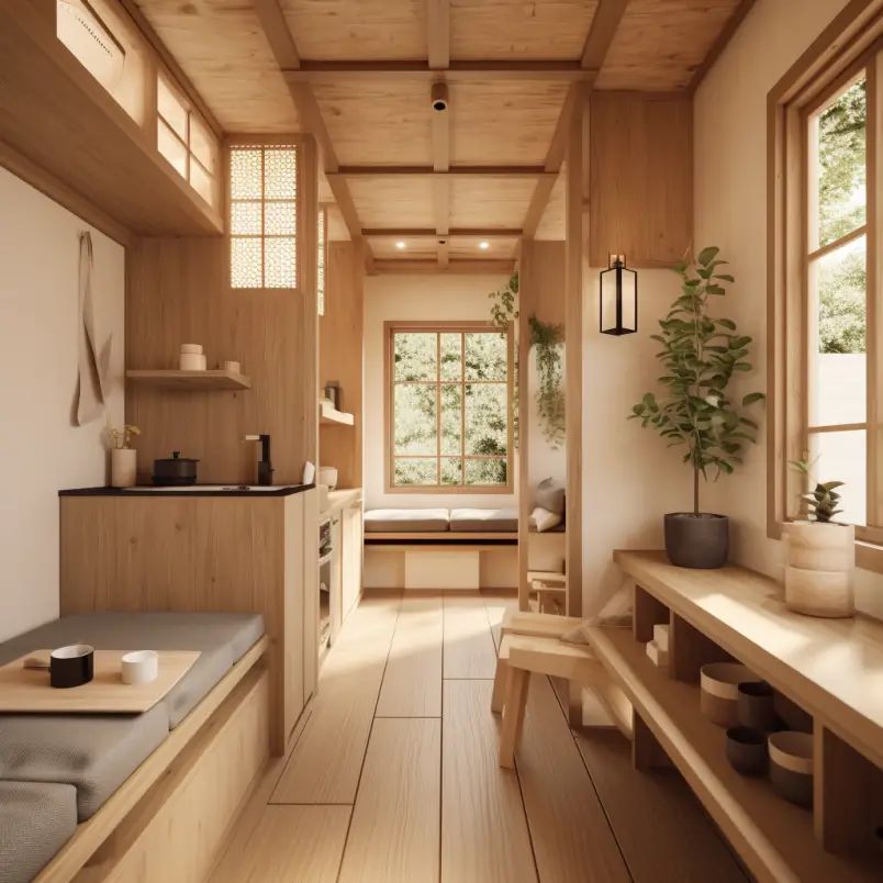 rumah kayu minimalis modern