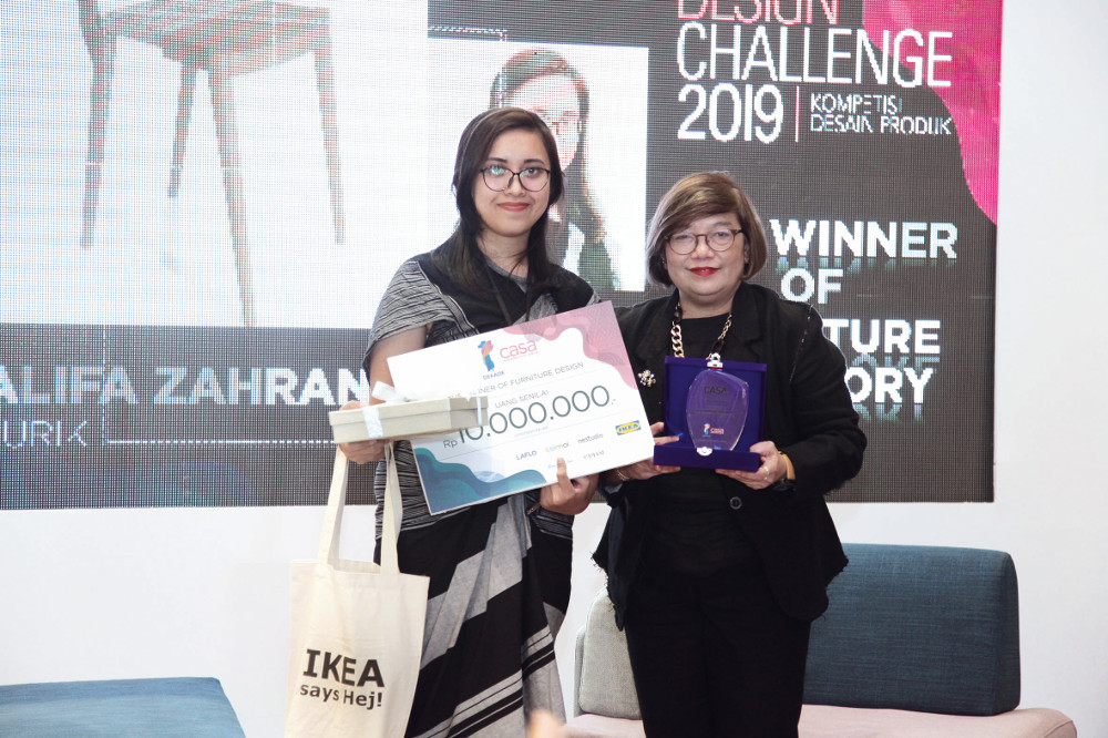 selebrasi pemenang casa design challenge 2019