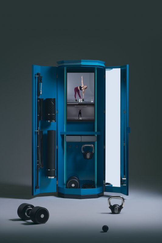 ketika gym bersembunyi di balik furnitur