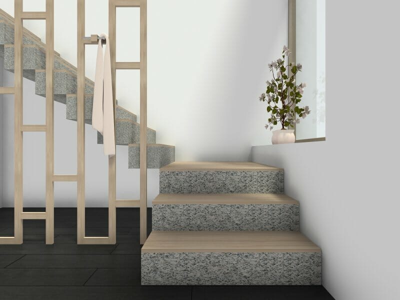 ukuran tangga minimalis untuk rumah kecil