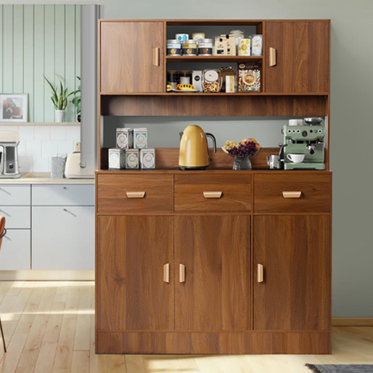 rak piring dari kayu