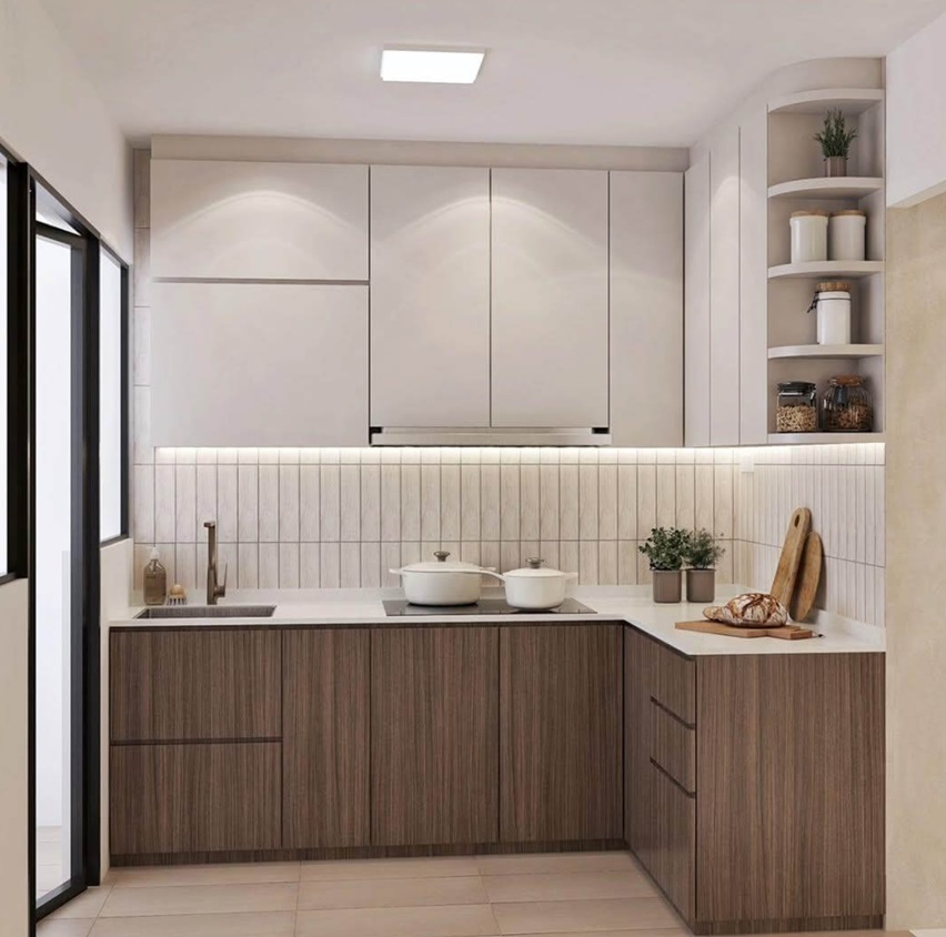 desain dapur minimalis 3x2