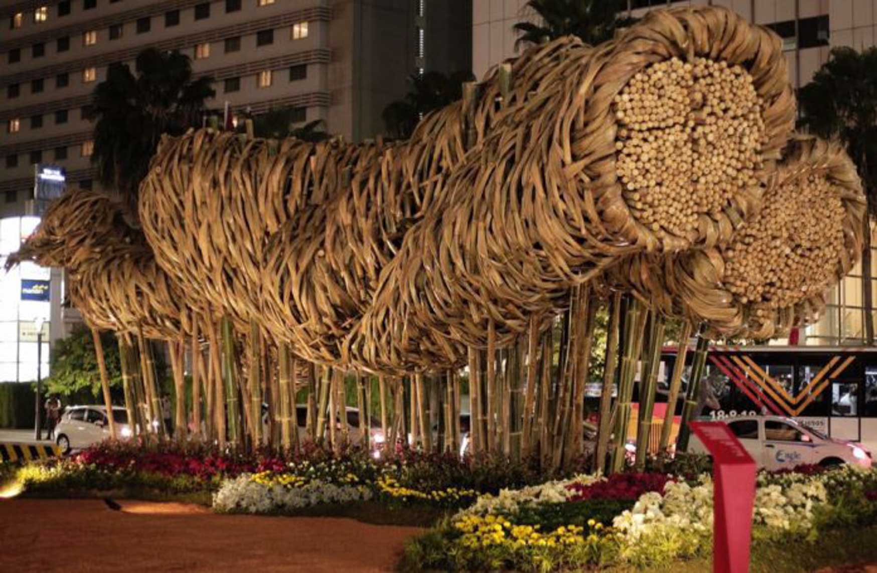 5 seni instalasi publik memukau, ada dari indonesia!
