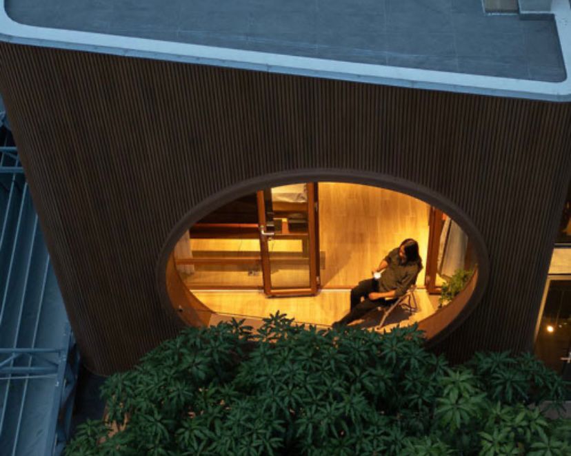 rumah impian pecinta motor vespa