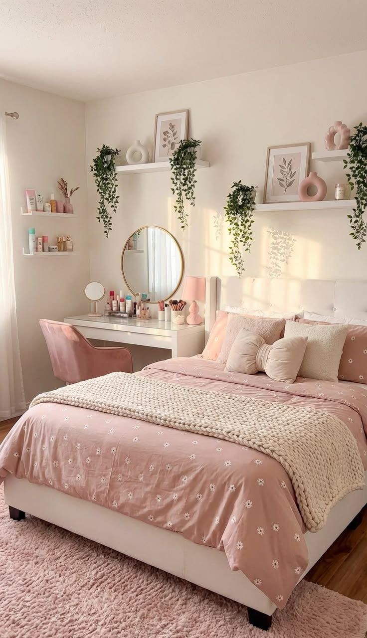 warna kamar aesthetic wanita