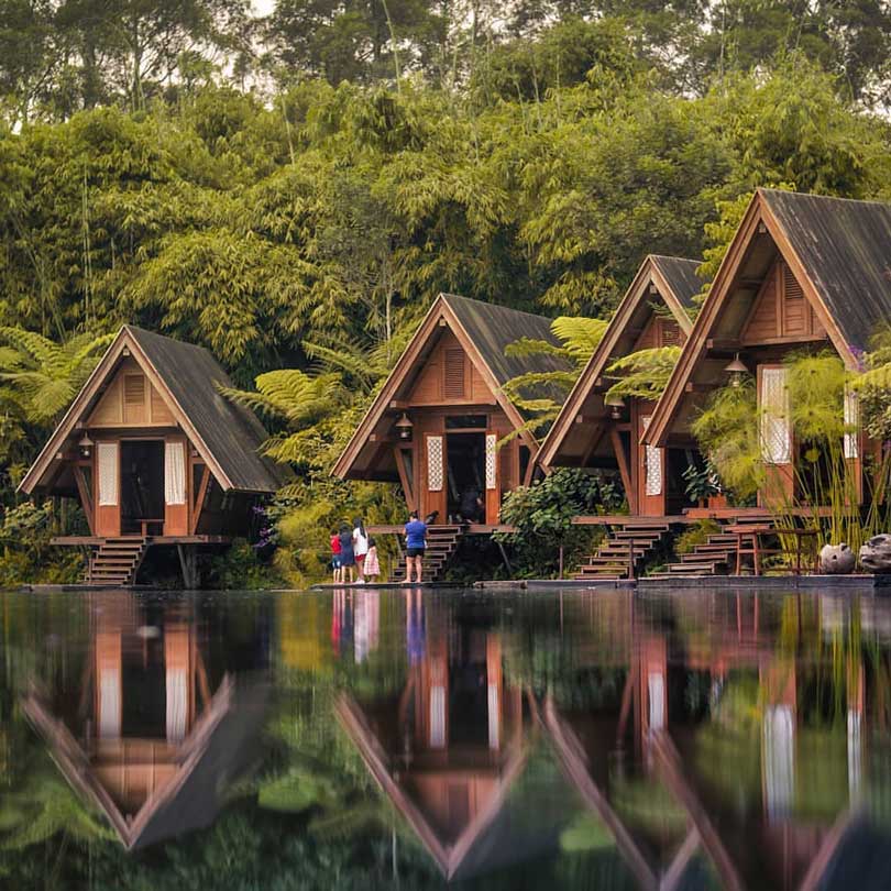 Villa di Dusun Bambu