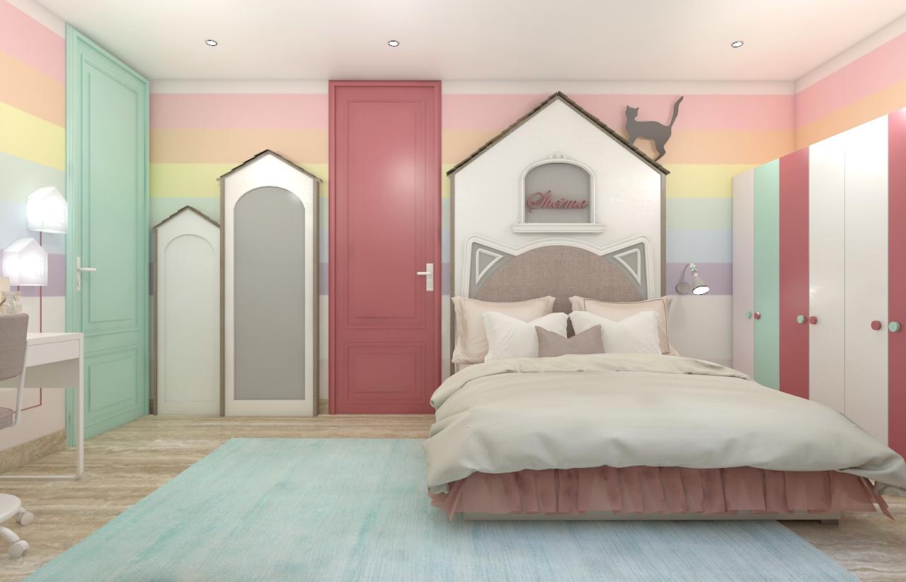 Gemas! 27 Ide Desain Kamar Tidur Anak Perempuan