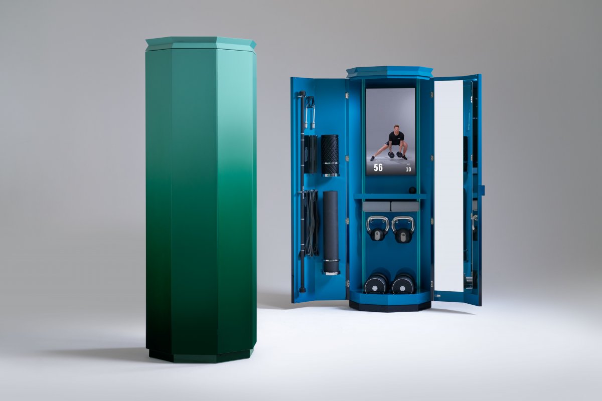 ketika gym bersembunyi di balik furnitur