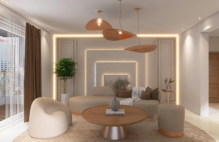 mewah! 6 keuntungan pakai wall moulding pvc di ruang tamu_casa