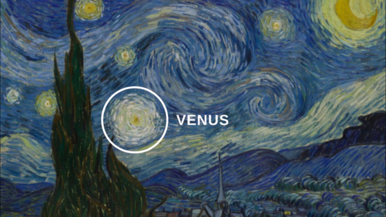 makna lukisan starry night