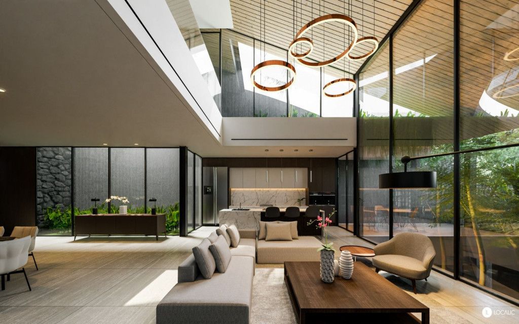 desain rumah open space