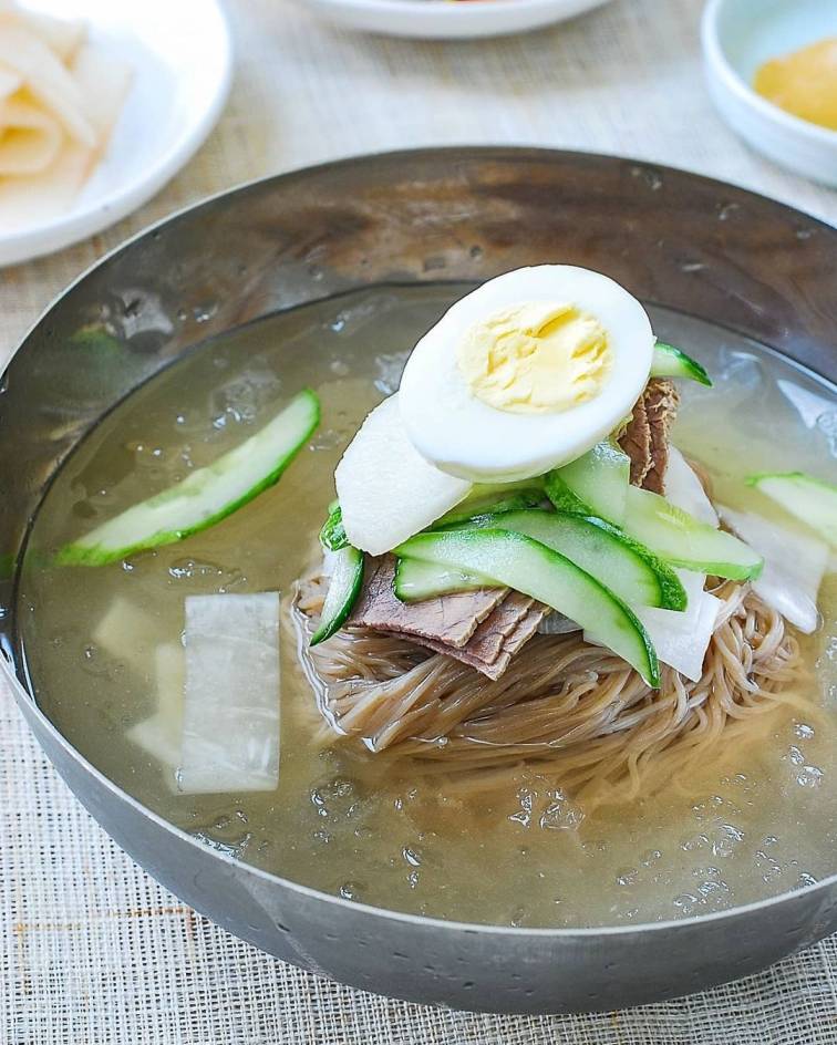makanan dingin korea