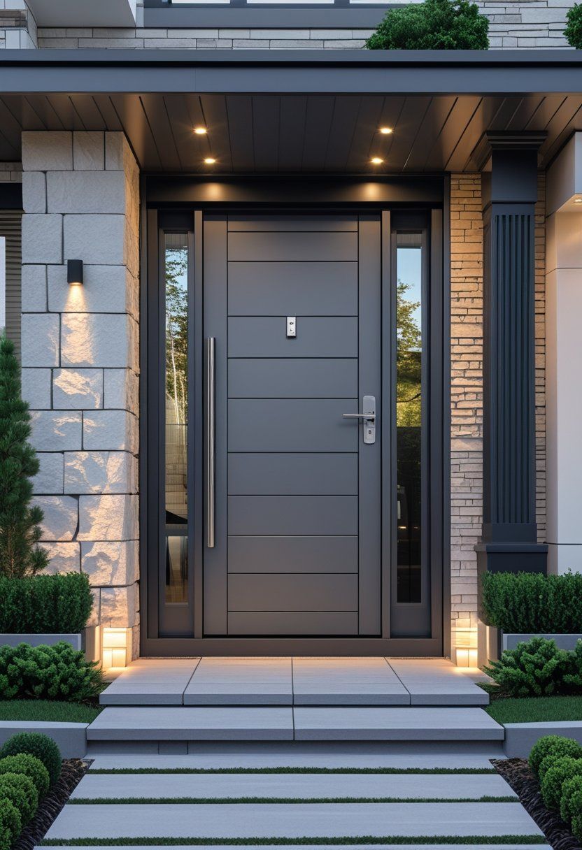 model pintu aluminium 1 pintu