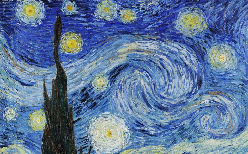 makna lukisan starry night