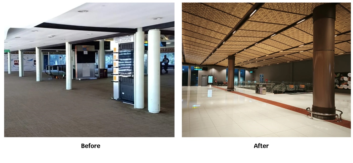 revitalisasi terminal 1c bandara soekarno-hatta