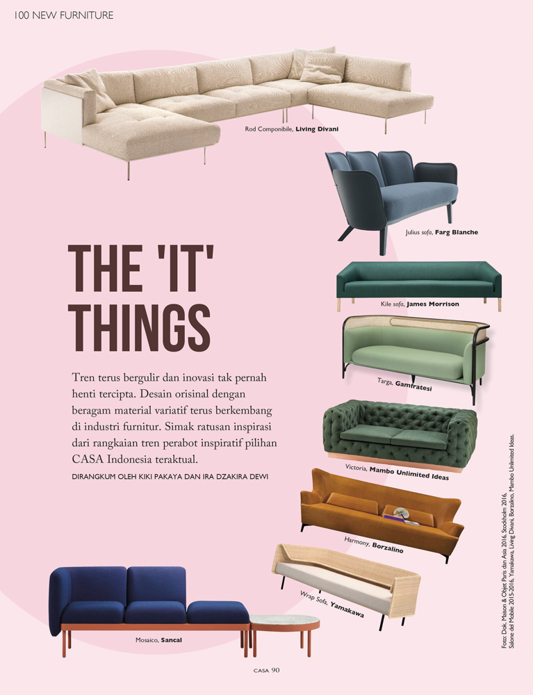 100 Furnitur terbaru 2016: Sofa