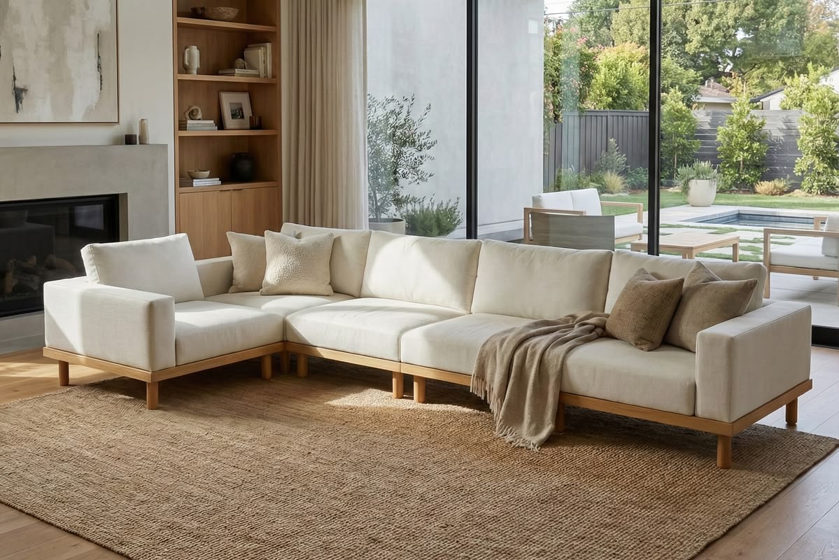 7 Tips Menata Sofa Leter L agar Ruang Lebih Lapang 