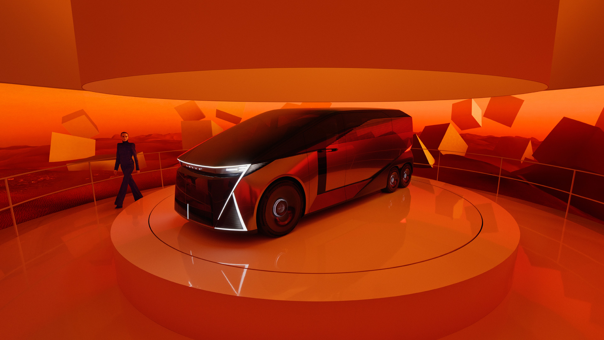 Eksplorasi Ruang Lexus Lewat LS Concept di Milan