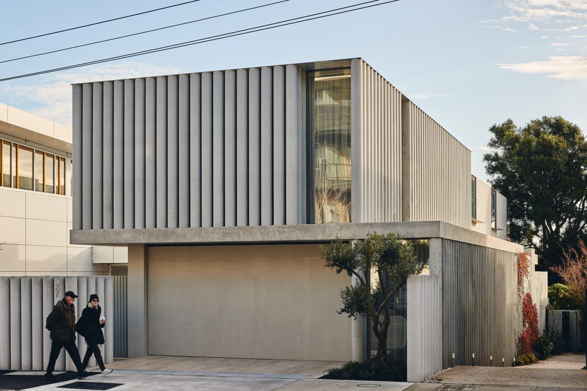 Concrete Curtain: Rumah Futuristik yang Bikin Kagum!