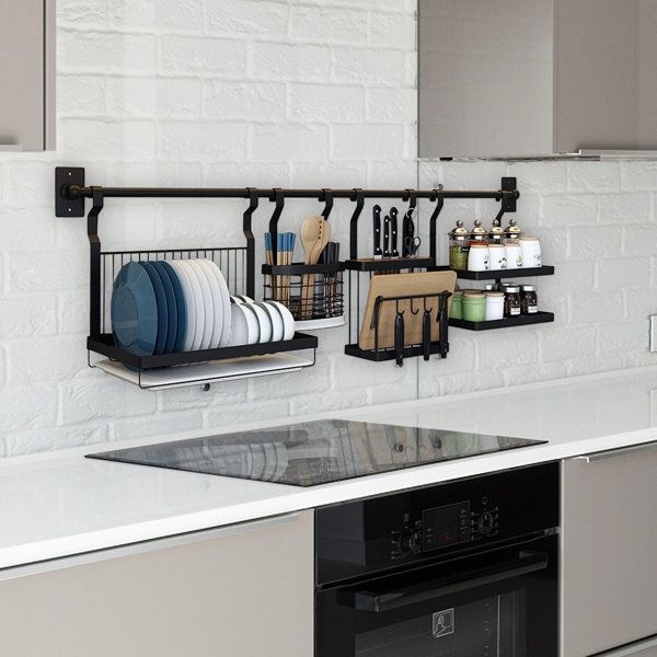 6 Rak Dapur Serbaguna untuk Menata Area Memasak
