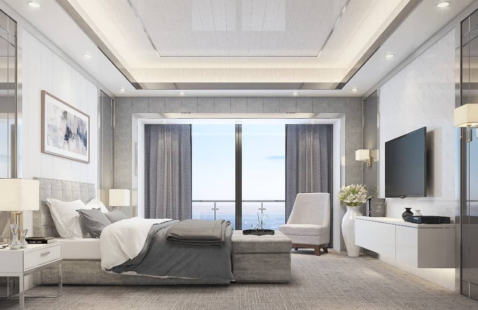 5 Inspirasi Model Plafon PVC Kamar Tidur Minimalis