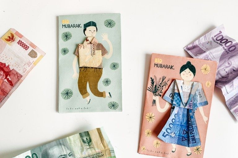 Lucu! 7 Desain Amplop Lebaran Bikin THR Makin Spesial