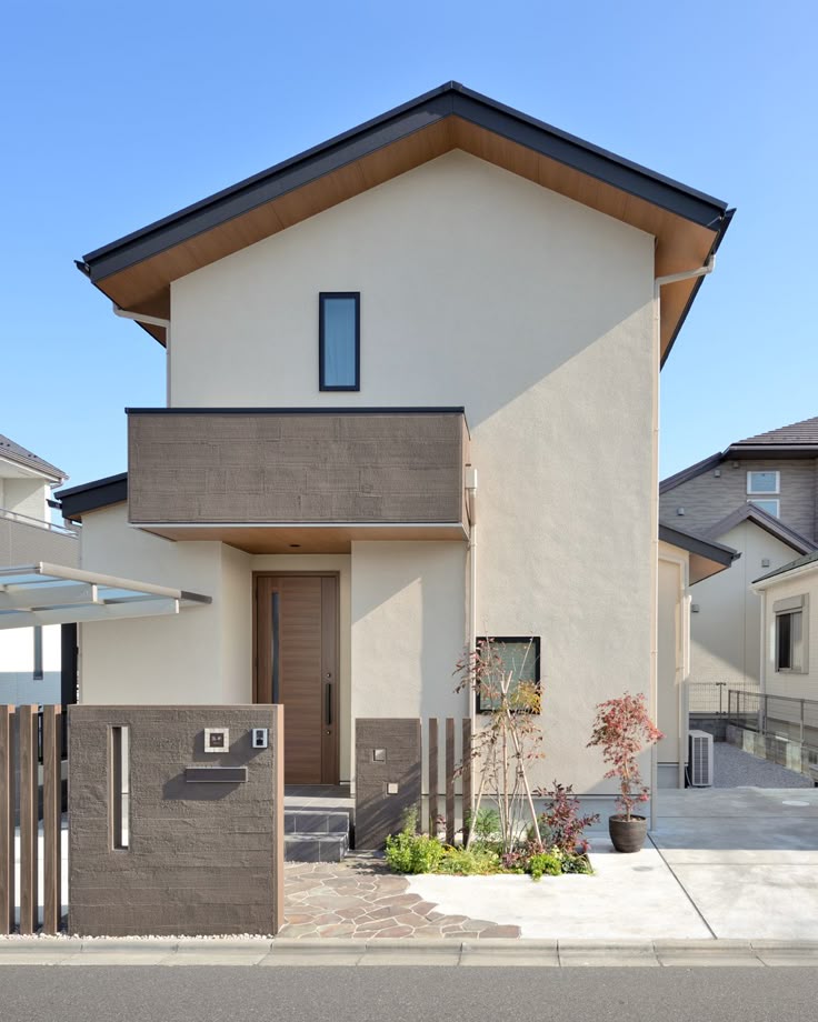 Dekorasi Rumah Type 36 dengan 2 lantai ala Japandi Style