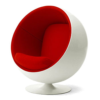 Style Ball Chair karya Eero Arnio, 1963