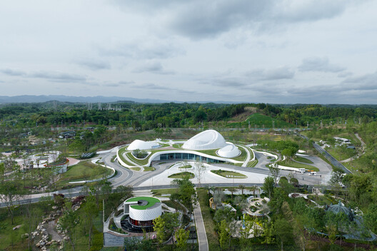 Botanic Pavilion di Chengdu EXPO Punya Desain Sangat Unik