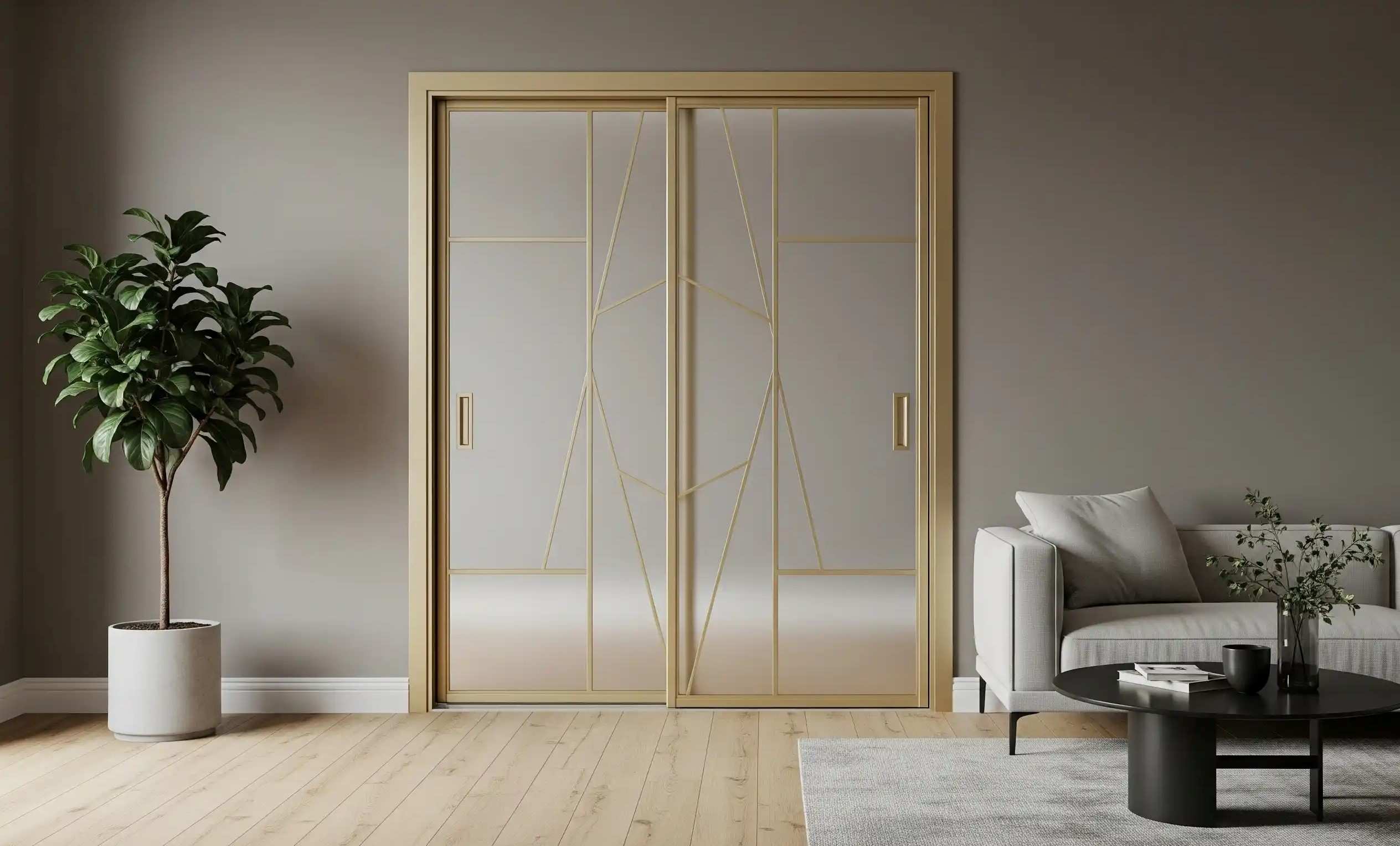 Inspirasi Pintu Sliding Aluminium 2 Daun yang Elegan