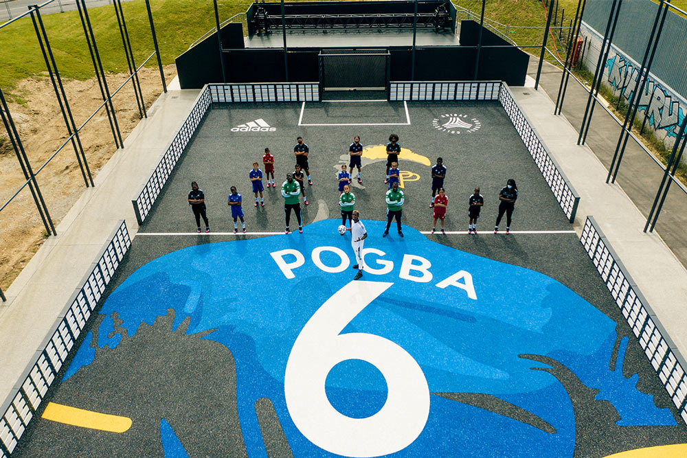Jelang Euro 2020, adidas Membuat Lapangan Paul Pogba