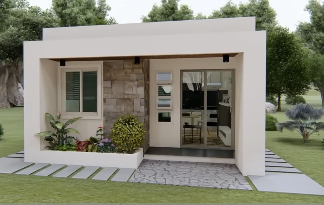 Inspirasi Denah Rumah Minimalis 2 Kamar 6x8 yang Efisien