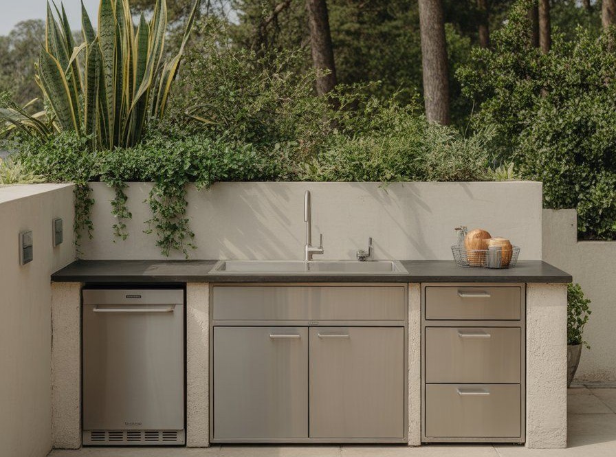 6 Inspirasi Desain Dapur Terbuka di Belakang Rumah Sederhana