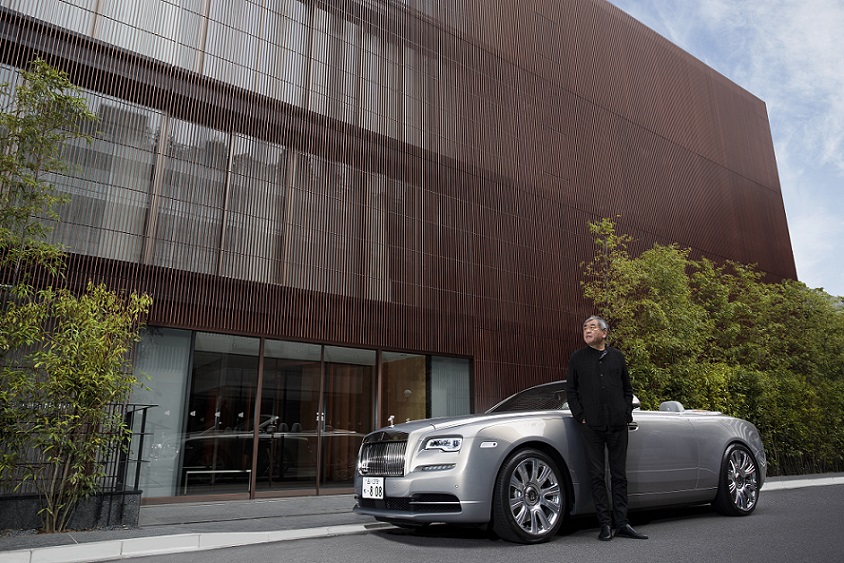 Arsitek Kengo Kuma Bikin Mobil Rolls-Royce