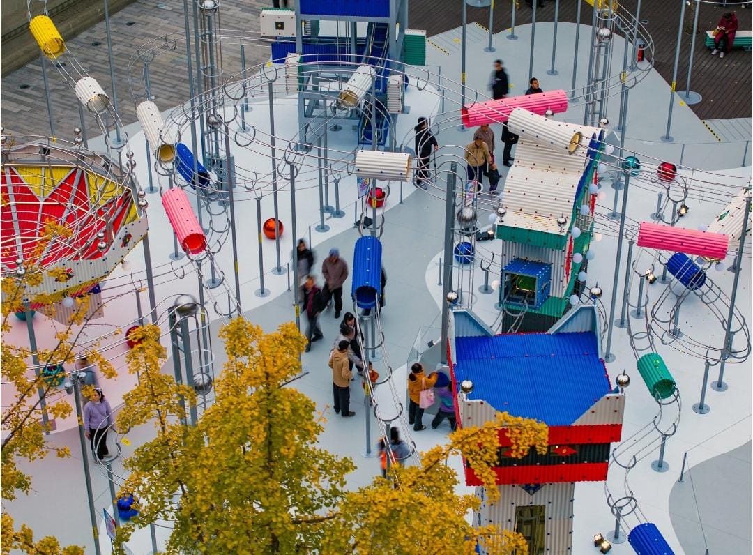 Aktivitas Harian Diolah jadi Instalasi Playful!